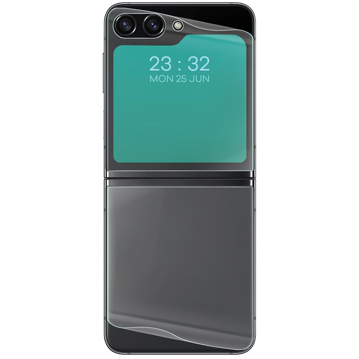 Przejrzystość folii hydrożelowej Bizon Film Hydrogel Back do Samsung Galaxy Z Flip5