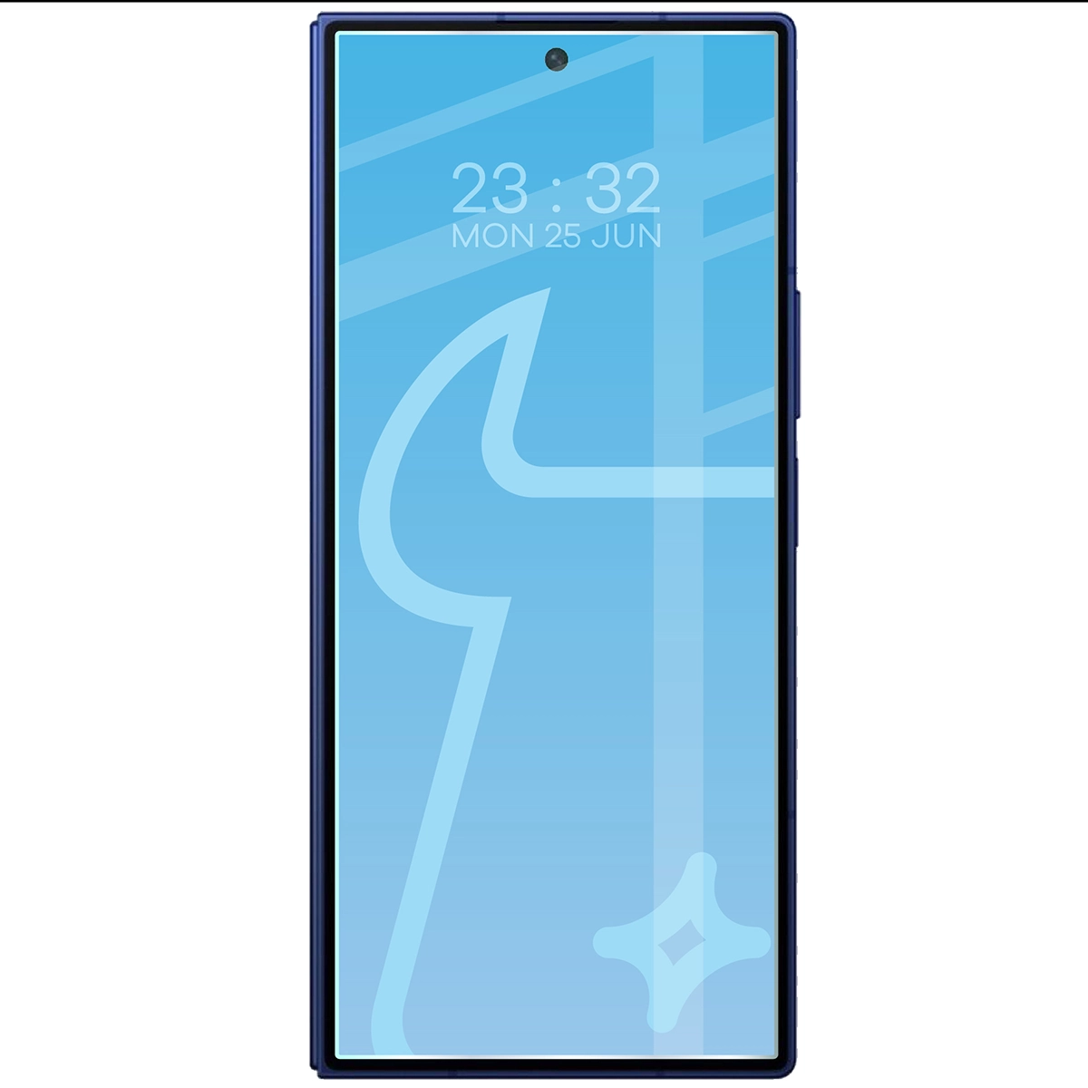 Telefon z nałożonym szkłem Bizon Glass Clear do Samsung Galaxy Z Fold7