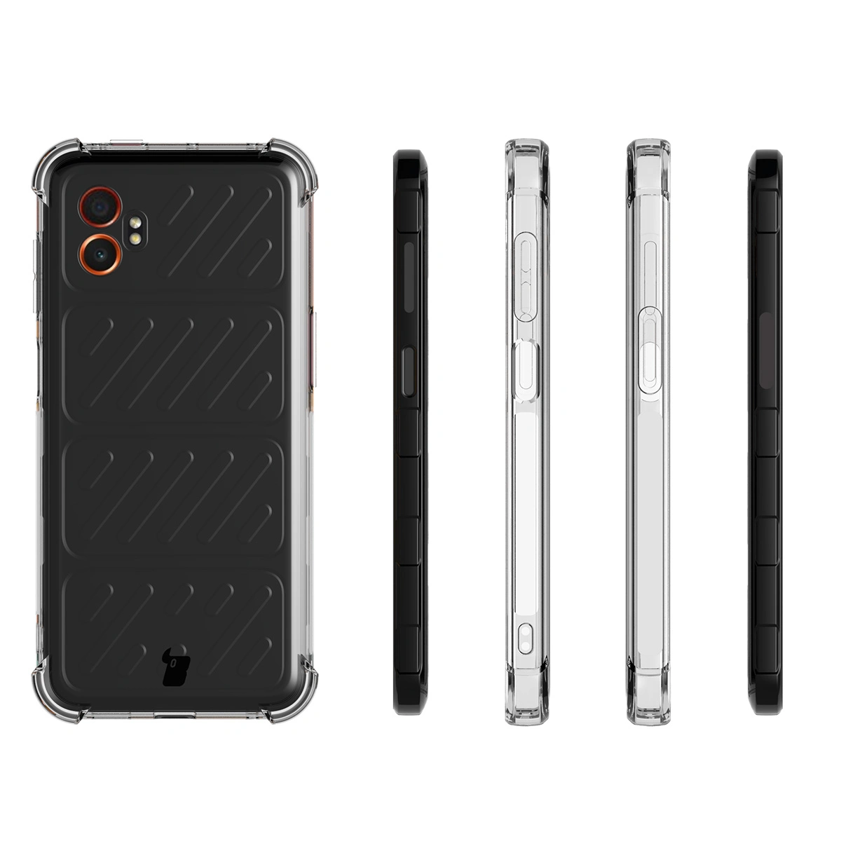 Etui Bizon Case Salpa do Samsung Galaxy Xcover7 Pro z różnych stron