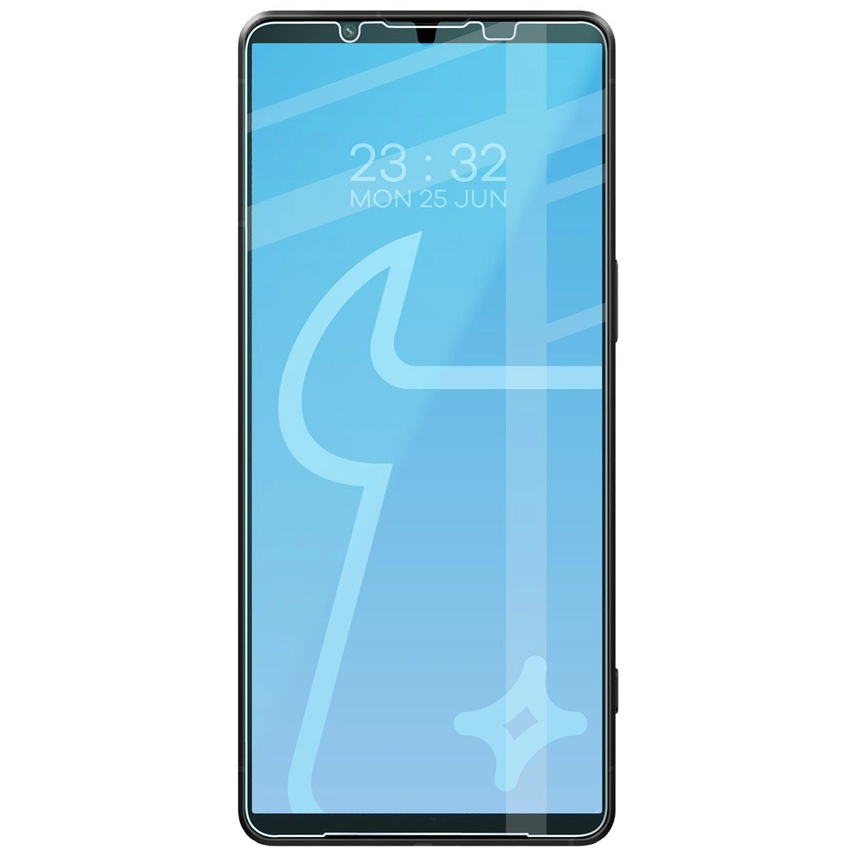Krystalicznie przejrzysta szybka Bizon Glass Clear 2 do Sony Xperia 1 VII