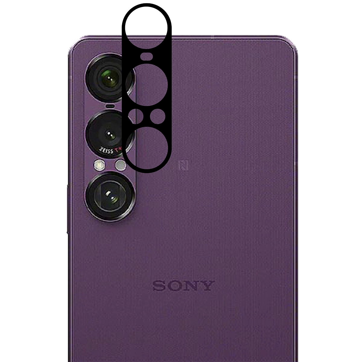 Szkło na aparat telefonu Bizon Glass Lens do Sony Xperia 1 VII
