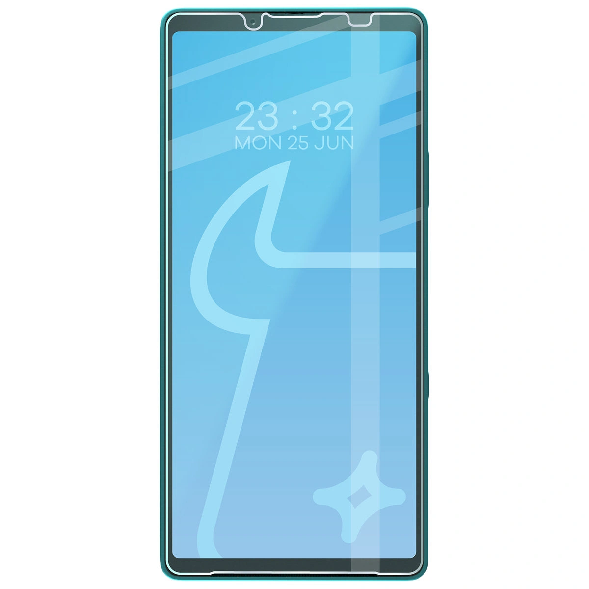 Krystalicznie przejrzysta szybka Bizon Glass Clear 2 do Sony Xperia 10 VII