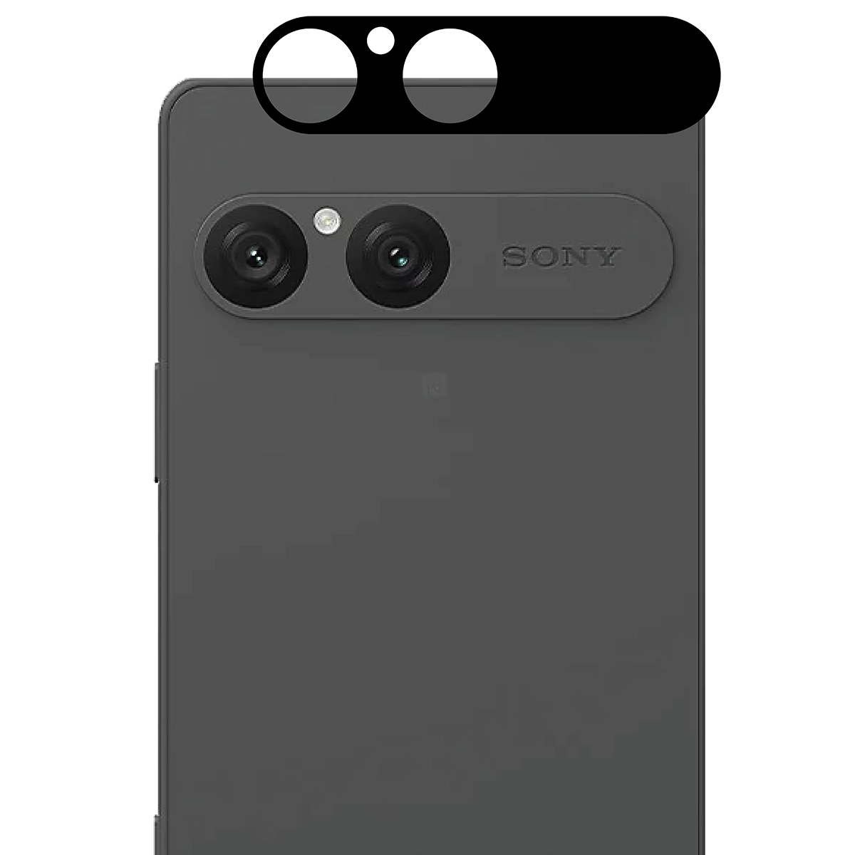 Szkło na aparat telefonu Bizon Glass Lens do Sony Xperia 10 VII