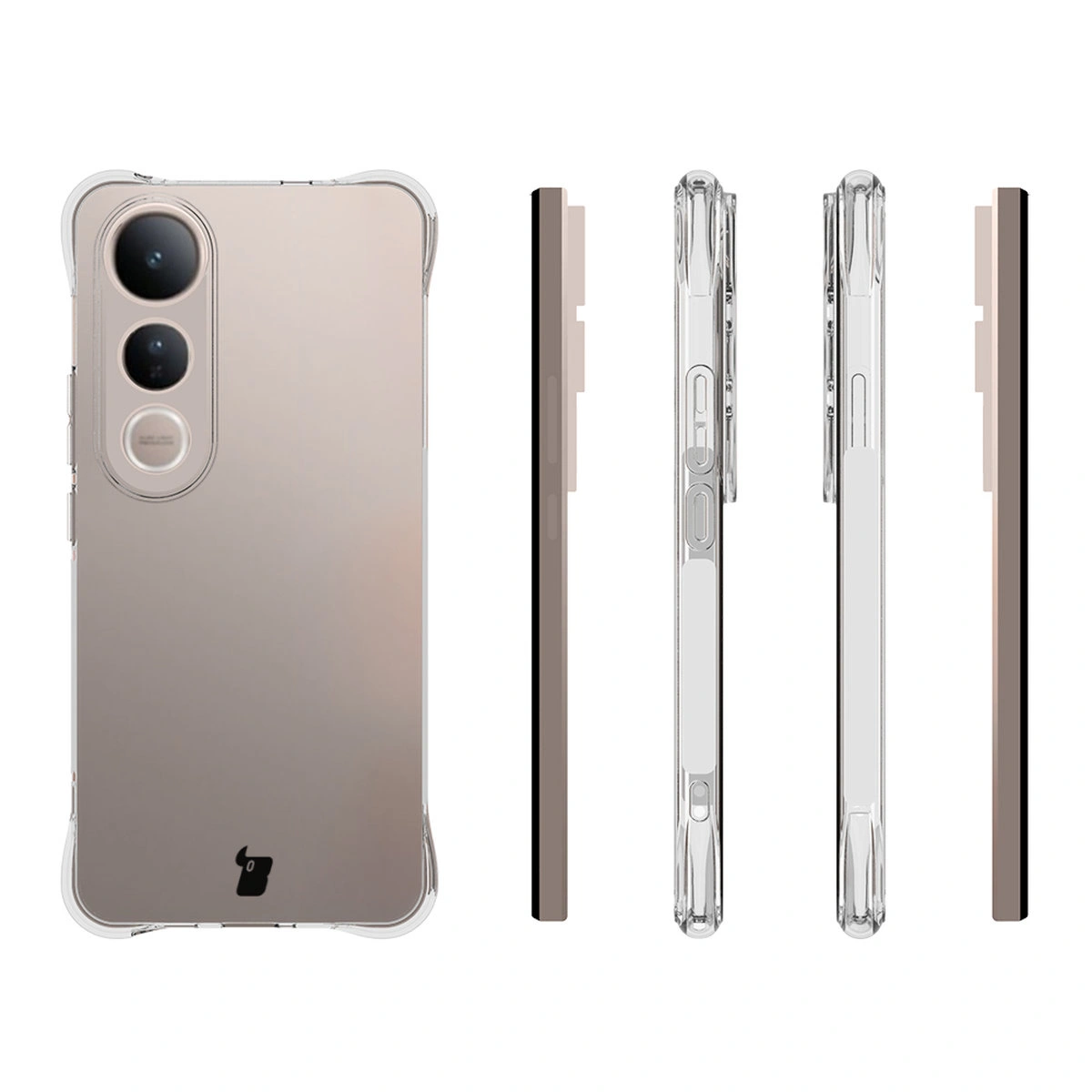 Etui Bizon Case Salpa do Vivo V50 Lite 4G / Vivo V50 Lite 5G z różnych stron