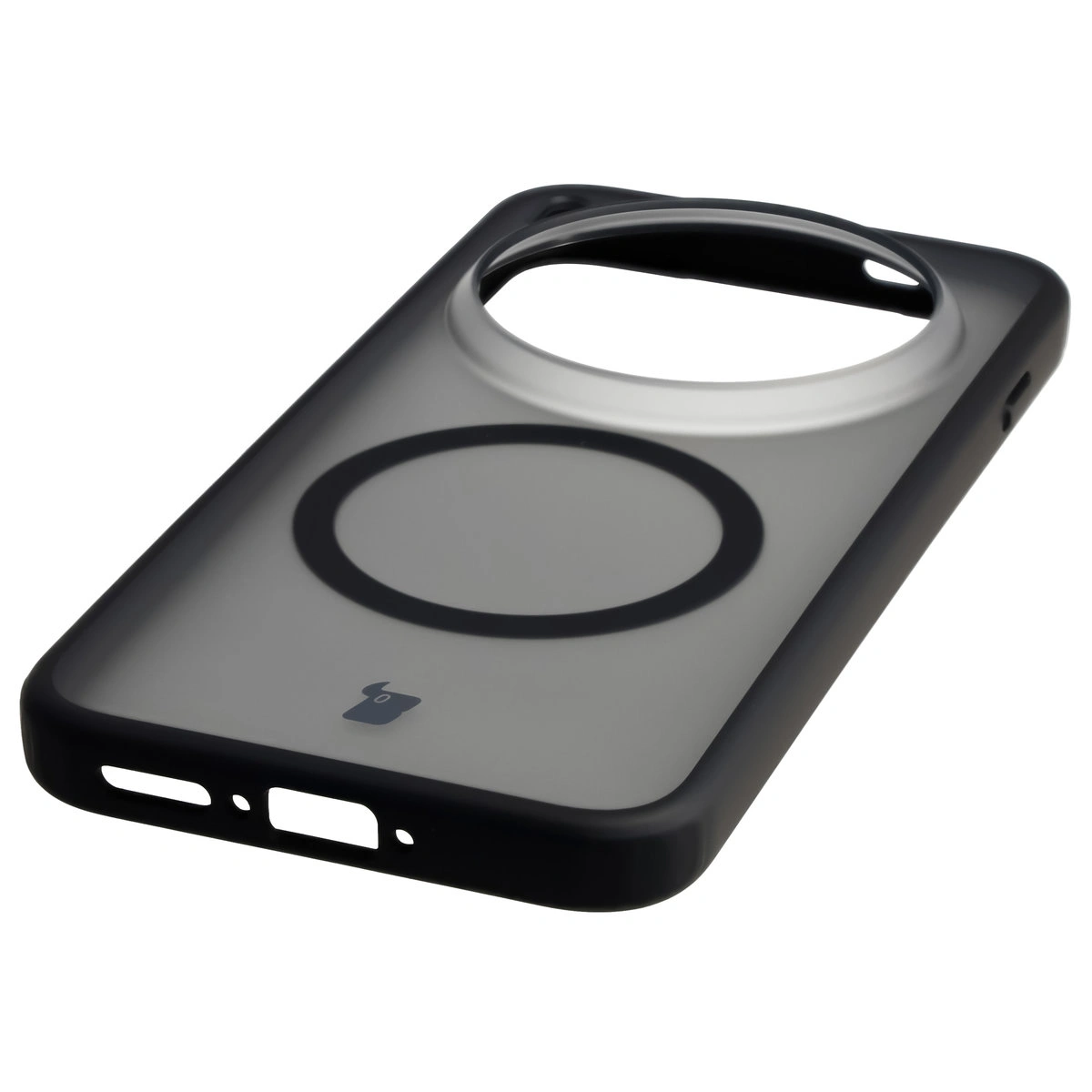 Zintegrowane przyciski, wycięcia i hybrydowy materiał w etui Bizon Case MatteO do Vivo X300 Pro