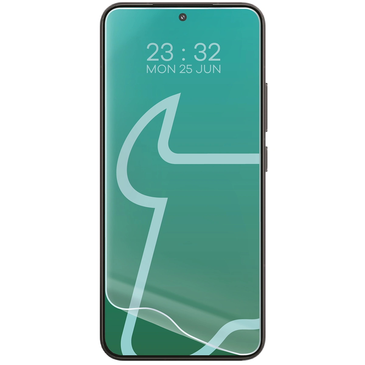 Folia hydrożelowa do Xiaomi 15 obok telefonu