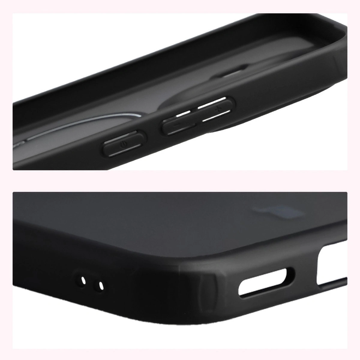 Wzmocnione narożniki i podwyższone ranty ekranu w etui Bizon Case MatteO do Xiaomi 15T Pro