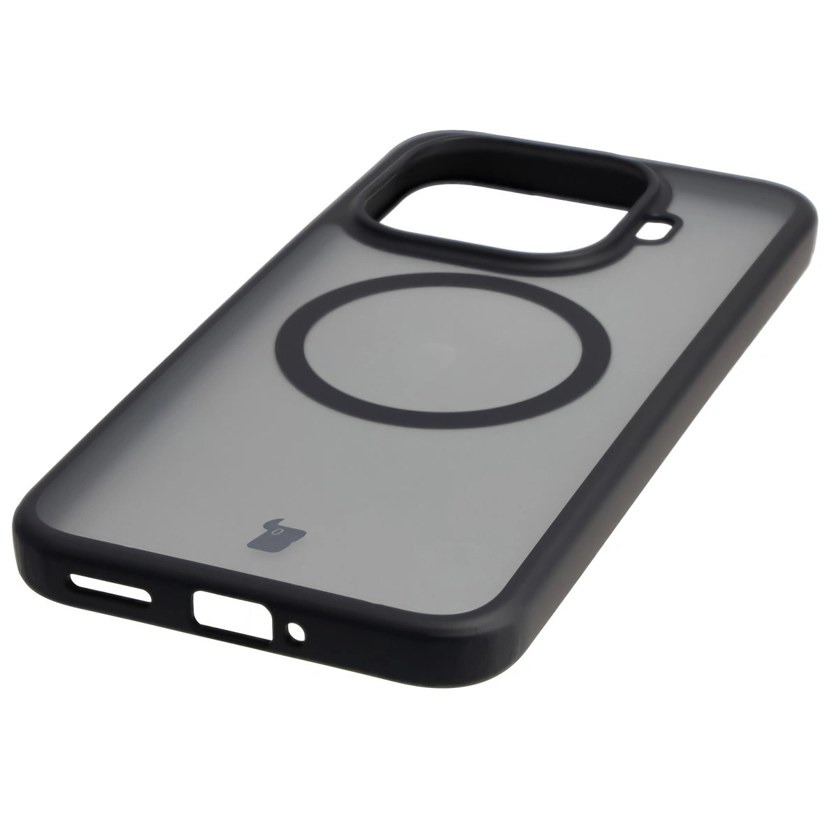 Zintegrowane przyciski, wycięcia i hybrydowy materiał w etui Bizon Case MatteO do Xiaomi 15T Pro