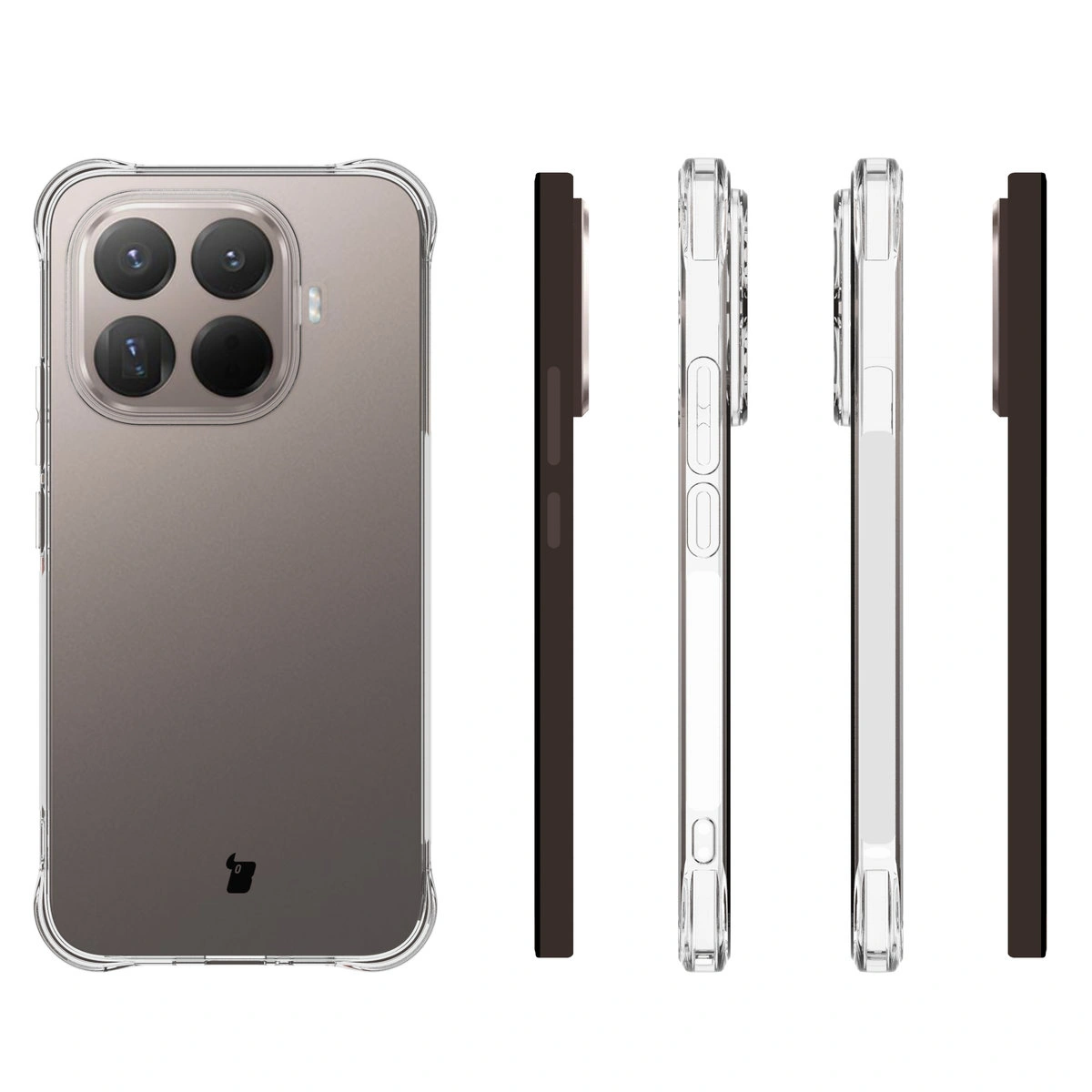 Etui Bizon Case Salpa do Xiaomi 15T Pro z różnych stron