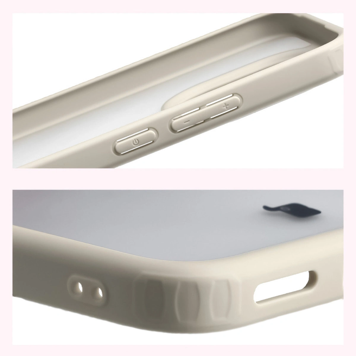 Wzmocnione narożniki i podwyższone ranty ekranu w etui Bizon Case Angelo do Xiaomi 15T