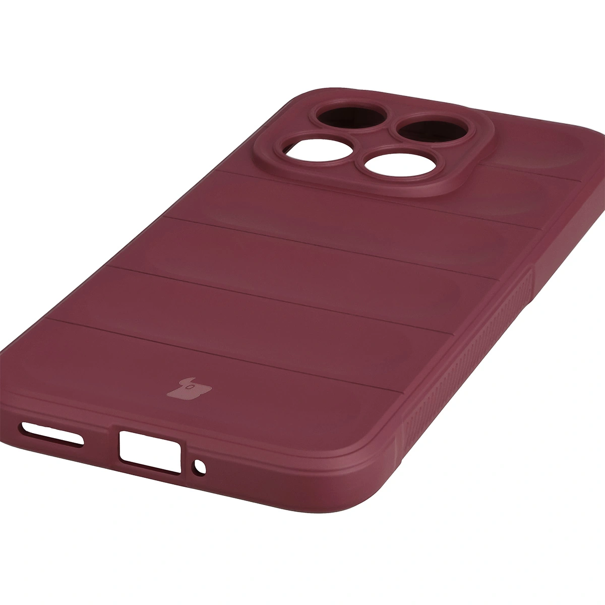 Precyzyjne wycięcia i kompatybilność z ładowaniem indukcyjnym w etui Bizon Case Tur do Xiaomi 15T