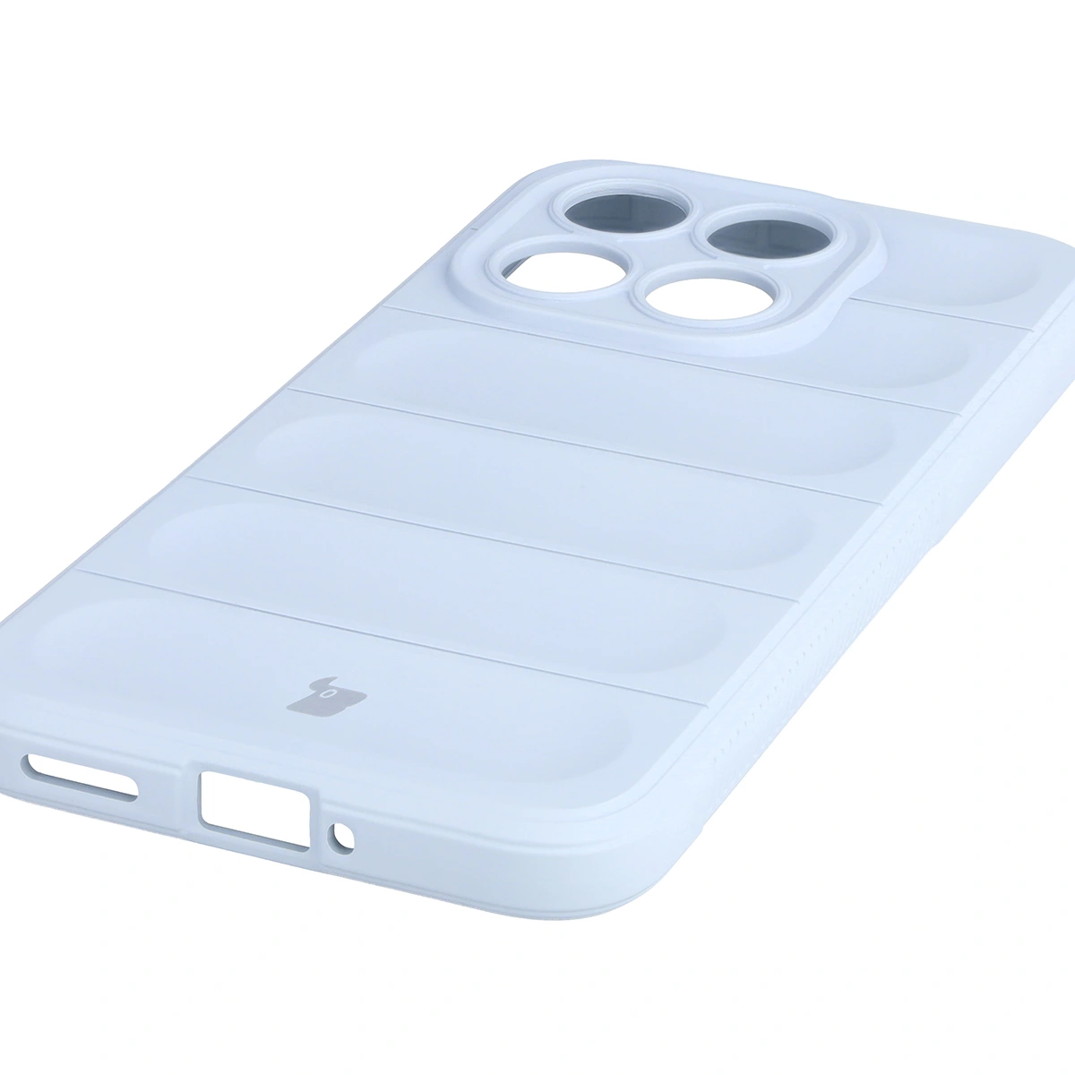 Precyzyjne wycięcia i kompatybilność z ładowaniem indukcyjnym w etui Bizon Case Tur do Xiaomi 15T