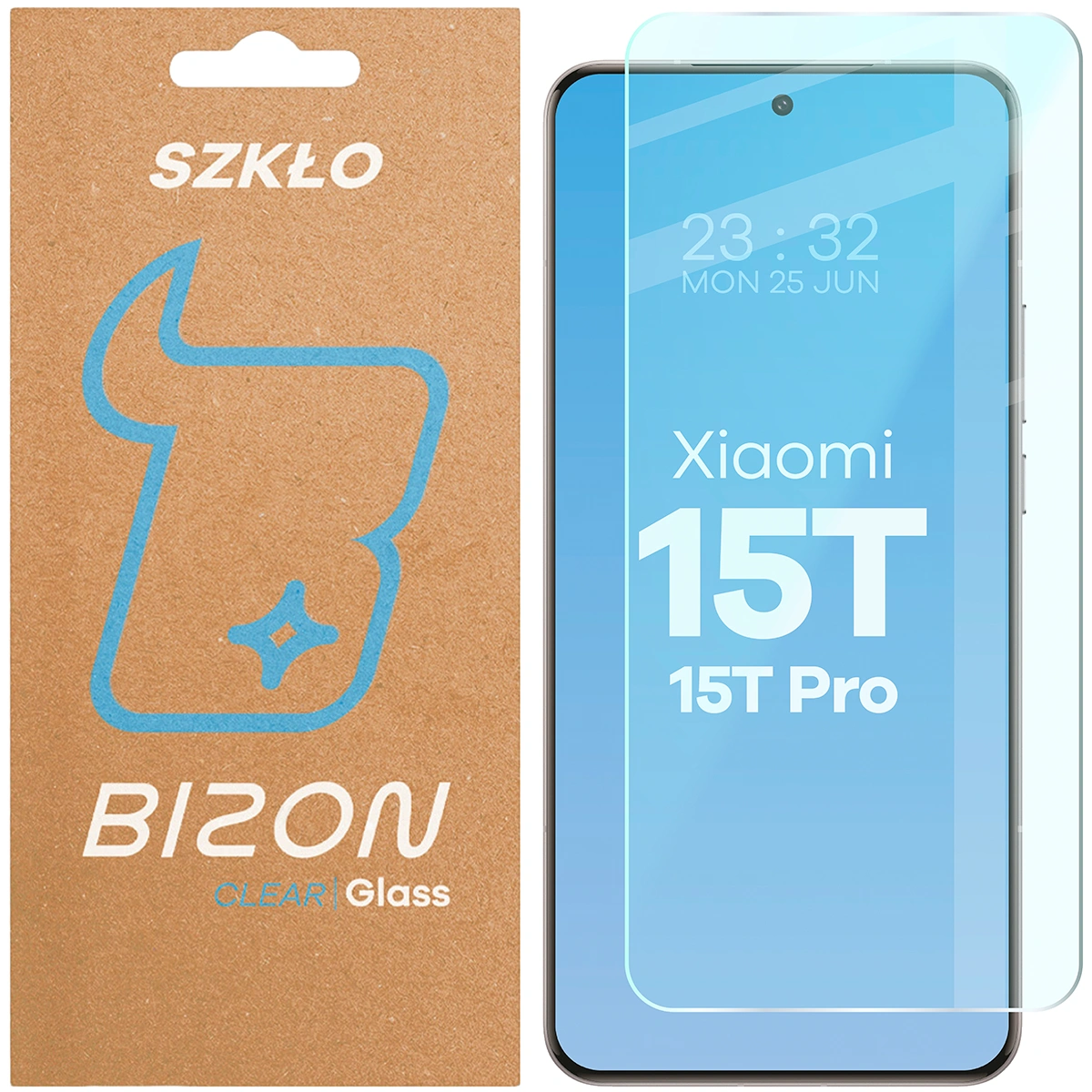 Szkło hartowane Bizon Glass Clear do Xiaomi 15T / Xiaomi 15T Pro