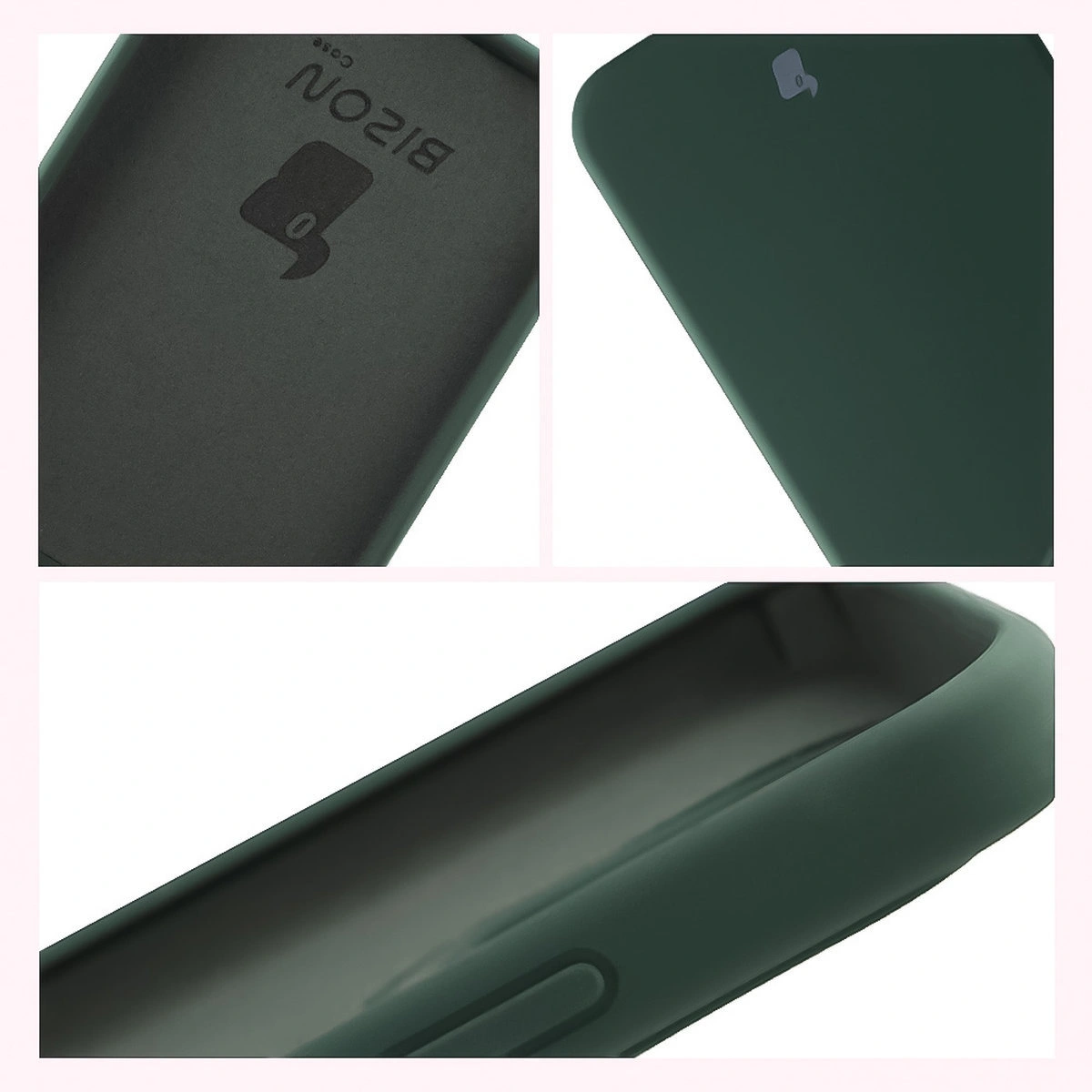 Konstrukcja etui Bizon Soft Case: zintegrowane osłony, podwyższone krawędzie i wyściółka z mikrofibry do Xiaomi 15T