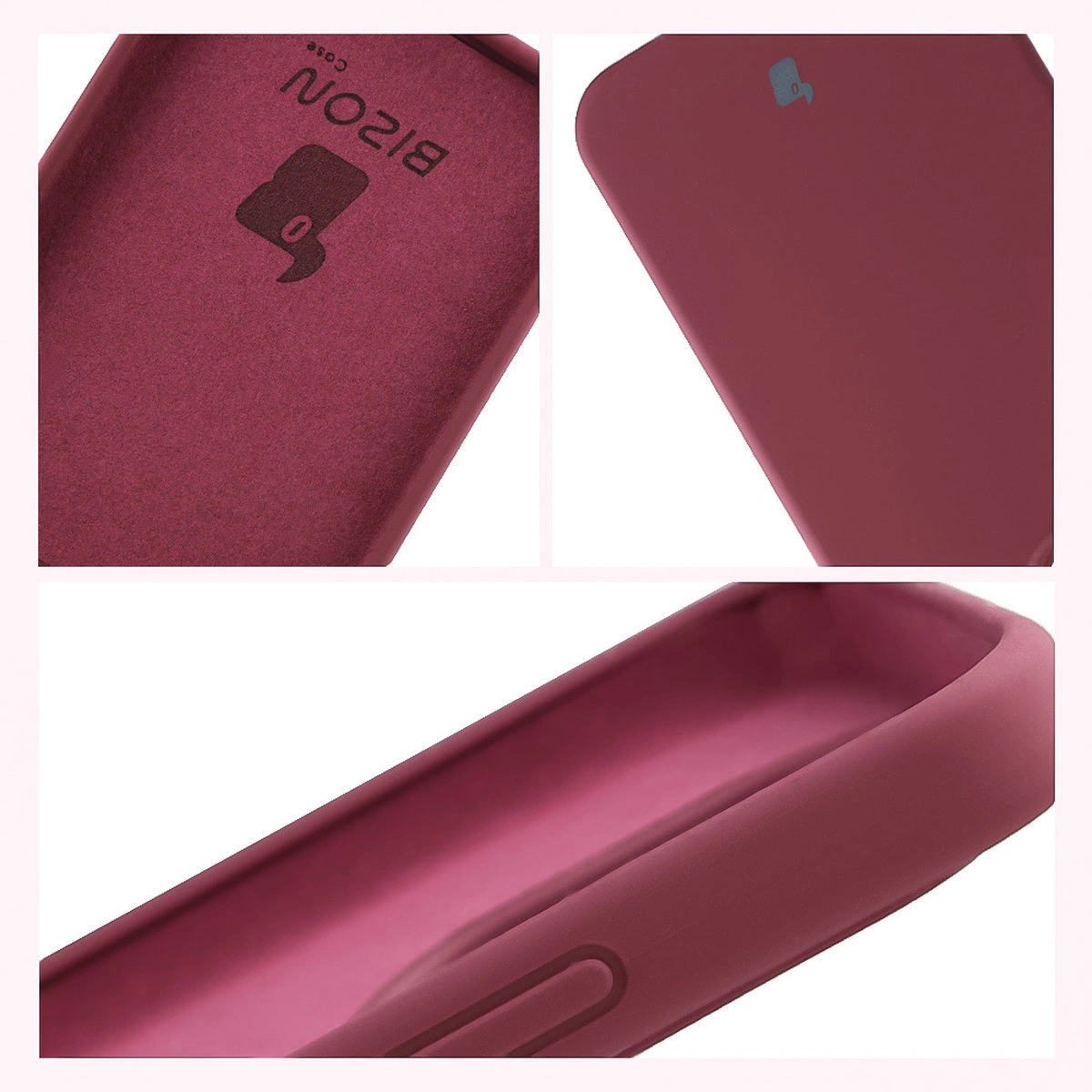 Konstrukcja etui Bizon Soft Case: zintegrowane osłony, podwyższone krawędzie i wyściółka z mikrofibry do Xiaomi 15T