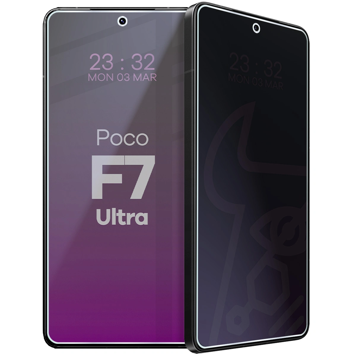 Szkło hybrydowe prywatyzujące Bizon Hybrid Shadow do Xiaomi POCO F7 Ultra