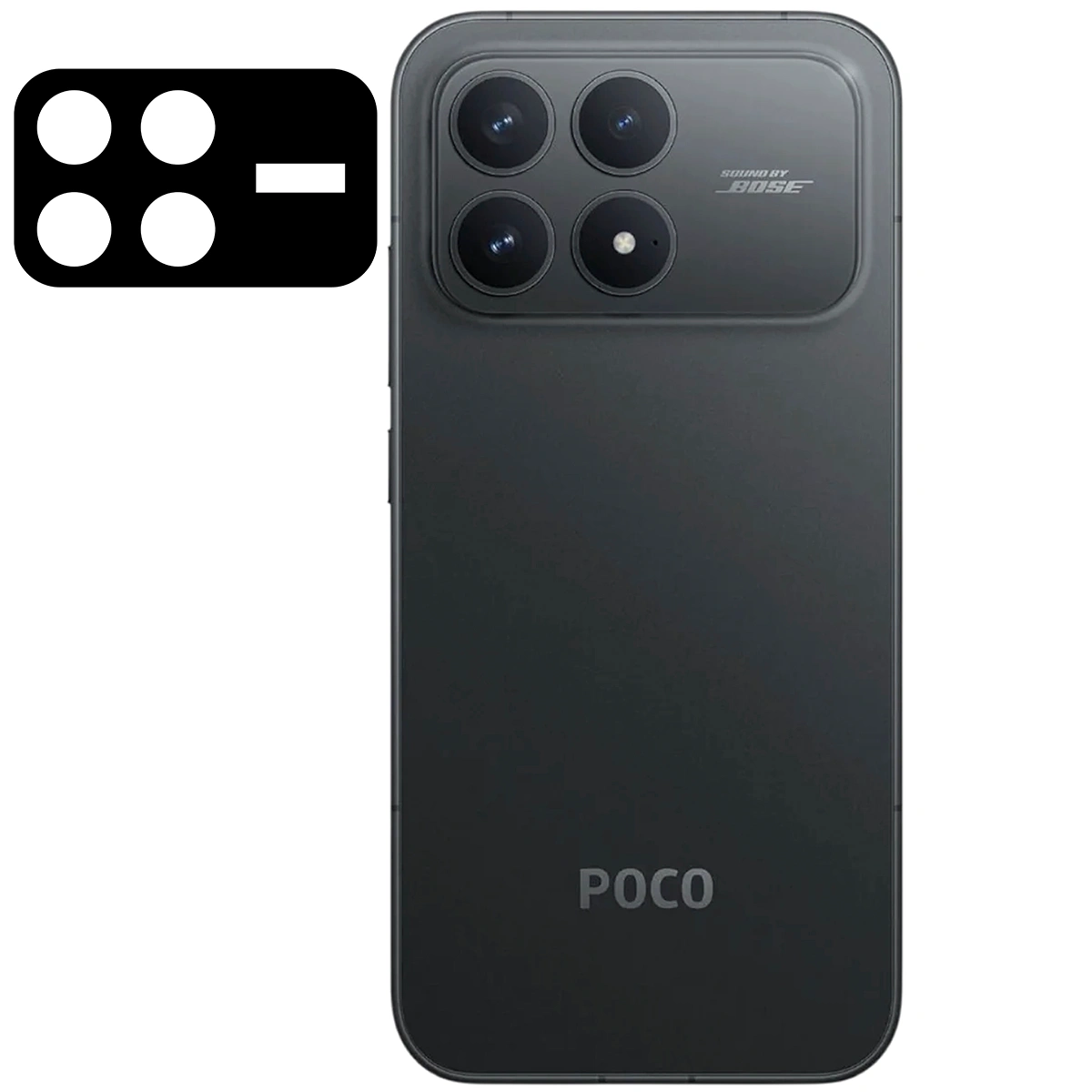 Szkło na aparat Bizon Glass Lens do Xiaomi POCO F8 Pro