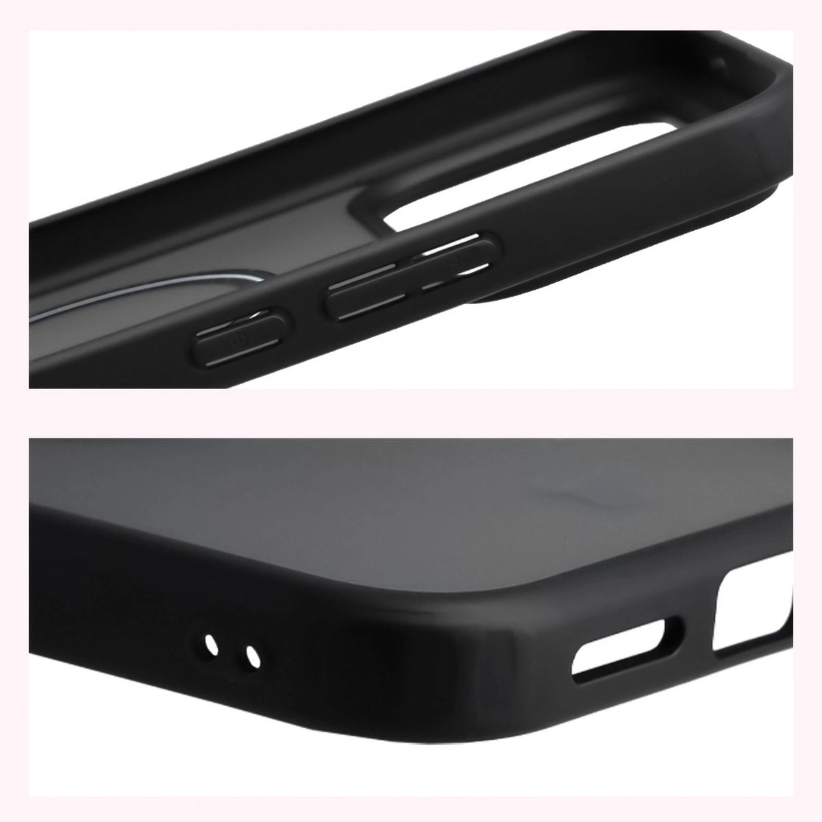 Wzmocnione narożniki i podwyższone ranty ekranu w etui Bizon Case MatteO do Xiaomi POCO F8 Ultra