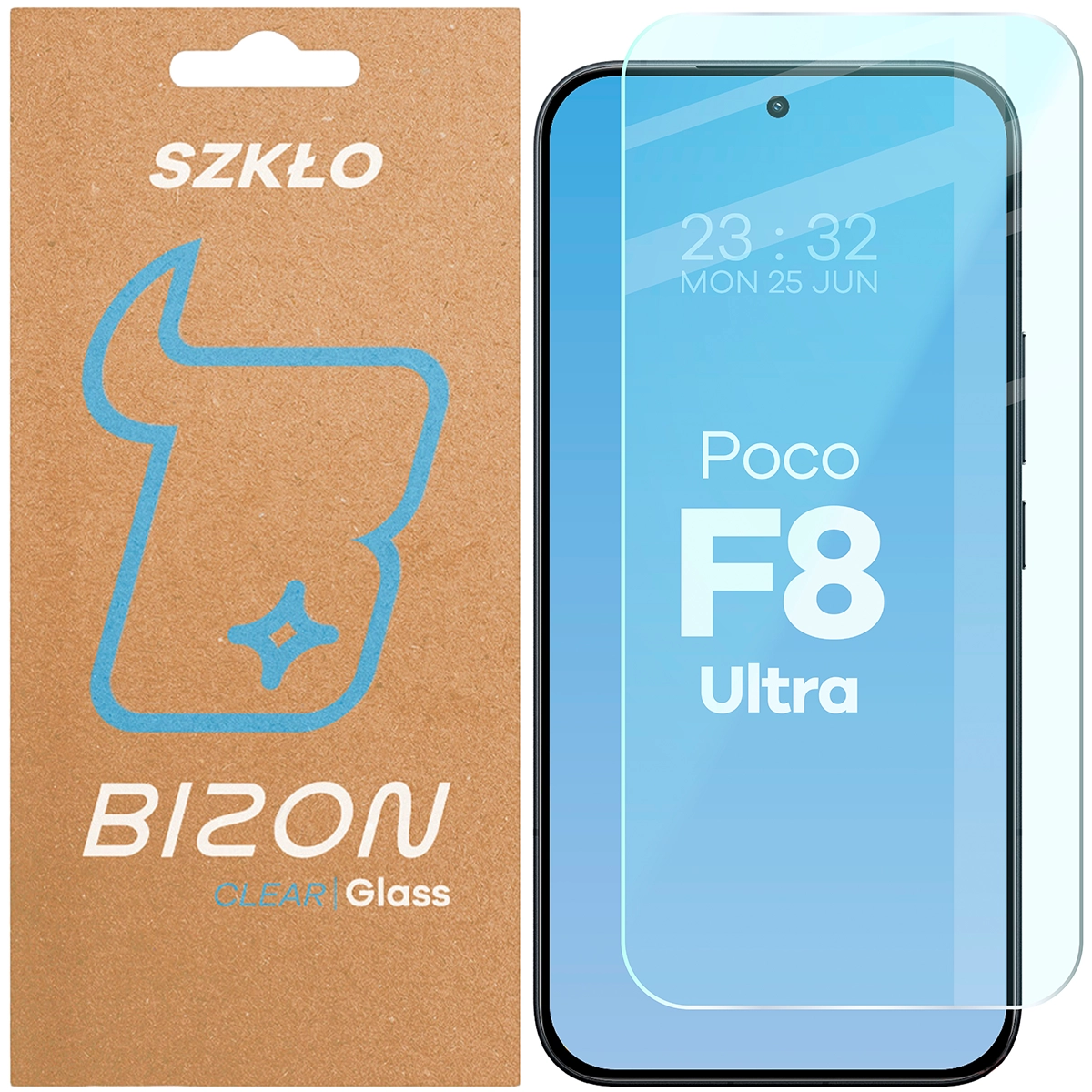 Szkło hartowane Bizon Glass Clear do Xiaomi POCO F8 Ultra