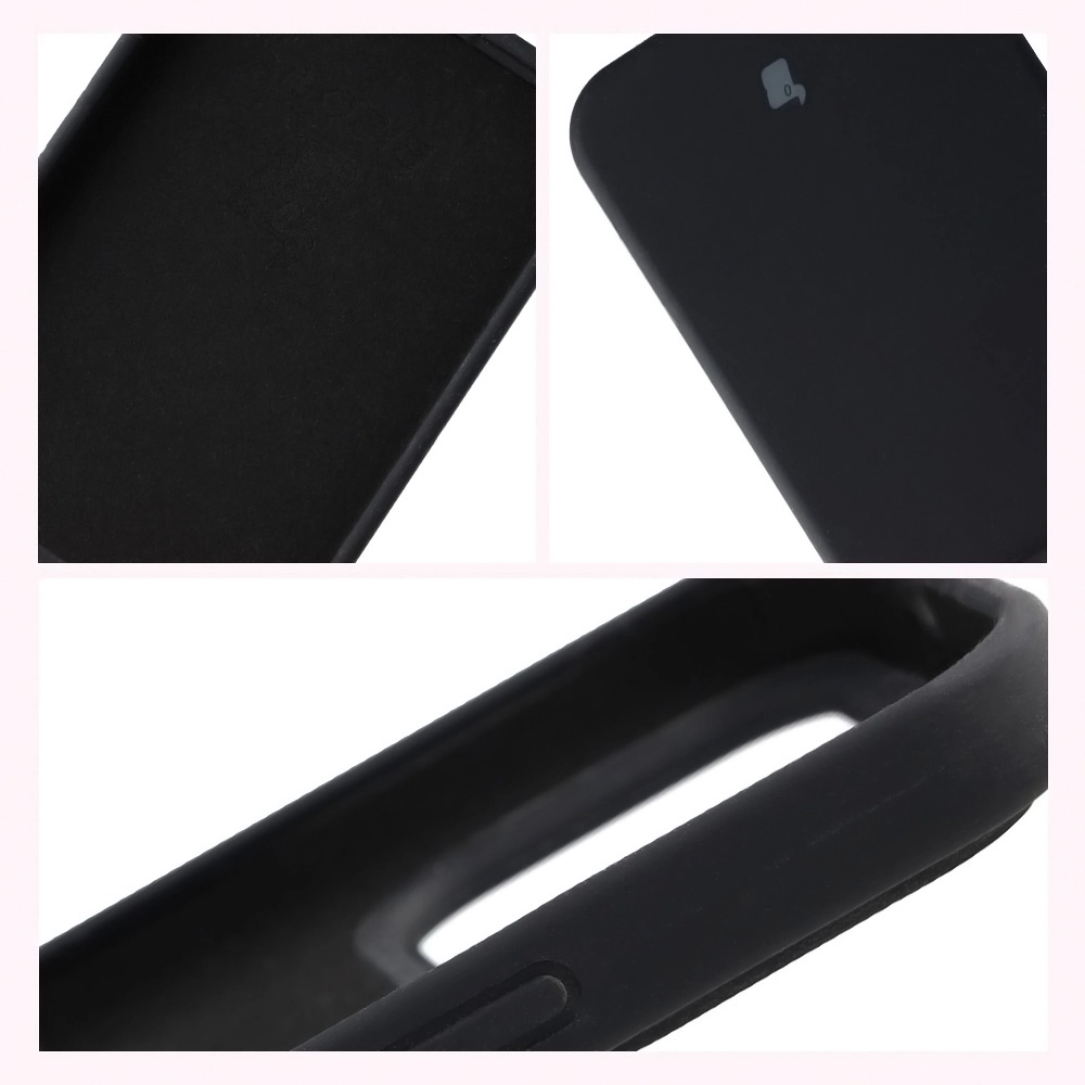 Konstrukcja etui Bizon Soft Case: zintegrowane osłony, podwyższone krawędzie i wyściółka z mikrofibry do Xiaomi POCO F8 Ultra