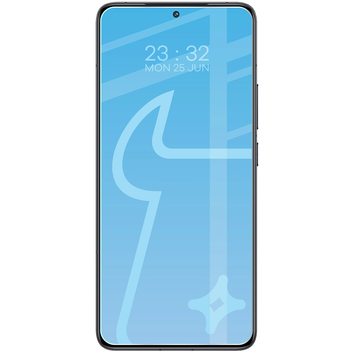 Telefon z nałożonym szkłem Bizon Glass Clear Duo do Xiaomi POCO F6 Pro