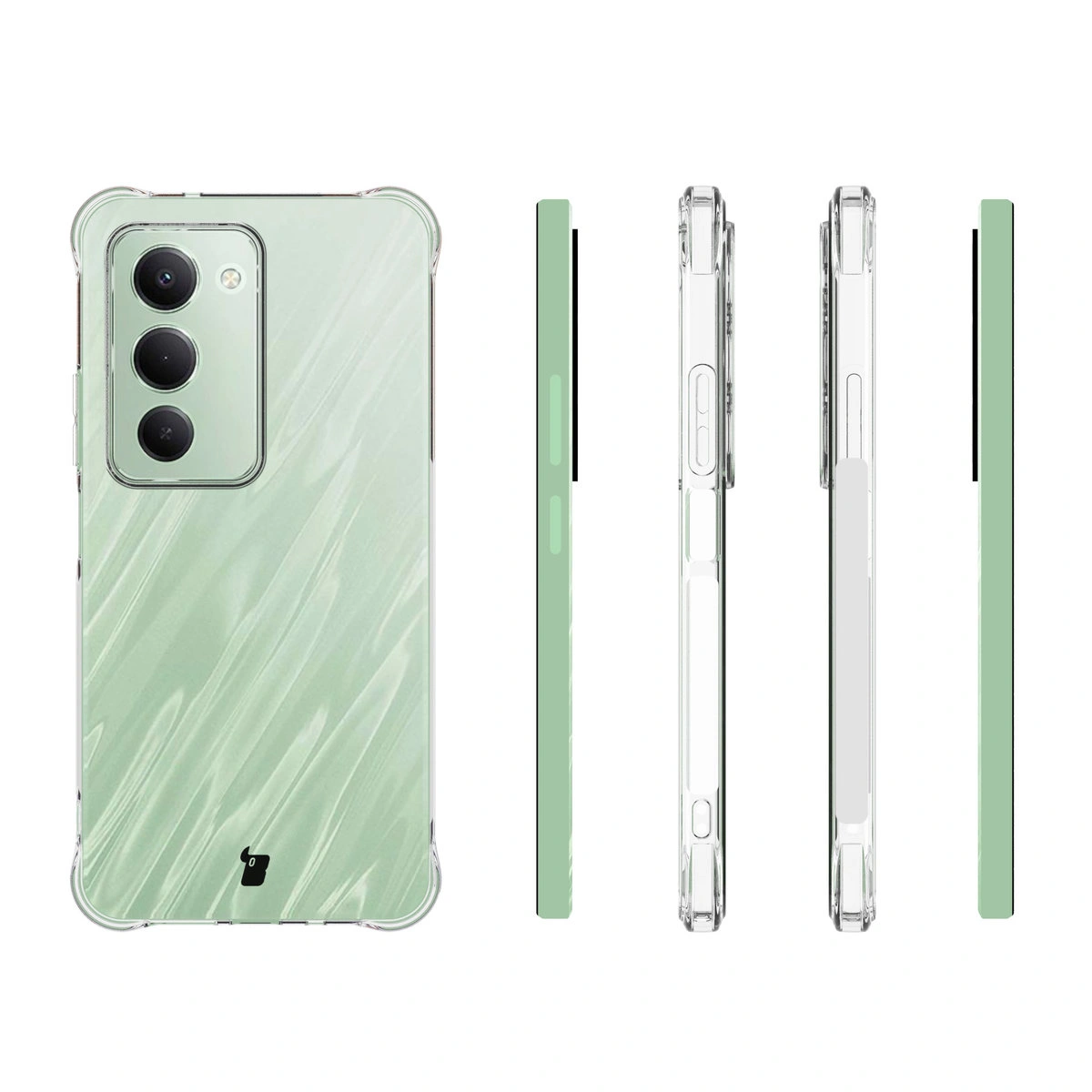 Etui Bizon Case Salpa do Xiaomi Redmi 15 4G / 5G z różnych stron