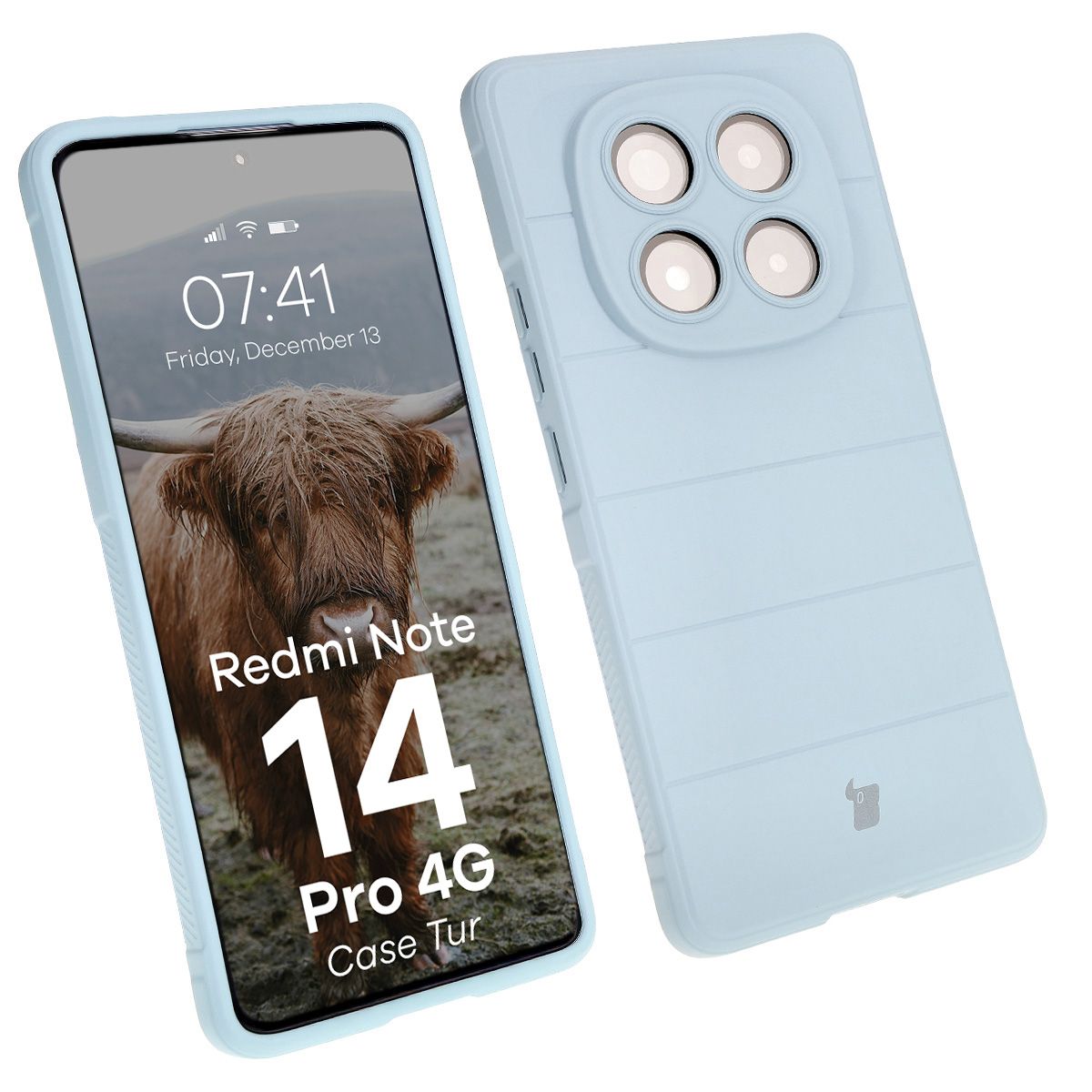 Pancerne etui Bizon Case Tur do Xiaomi Redmi Note 14 Pro 4G