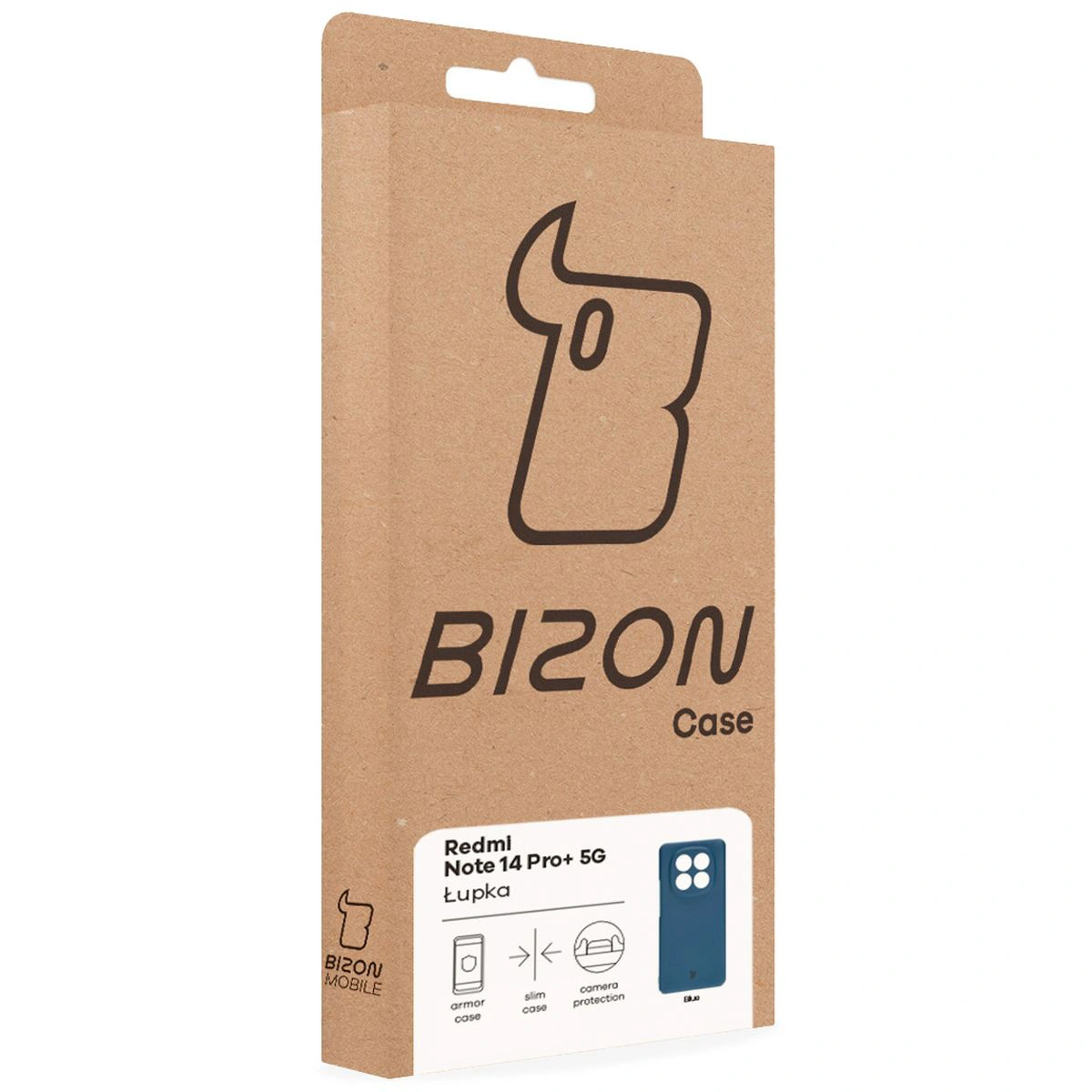 Etui Bizon Case Łupka do Xiaomi Redmi Note 14 Pro Plus 5G