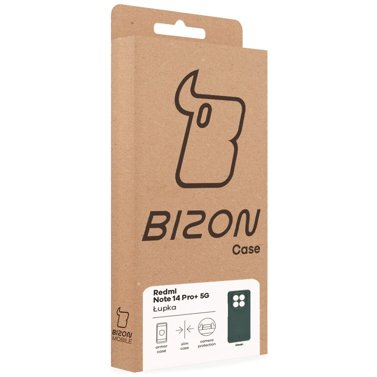 Etui Bizon Case Łupka do Xiaomi Redmi Note 14 Pro Plus 5G