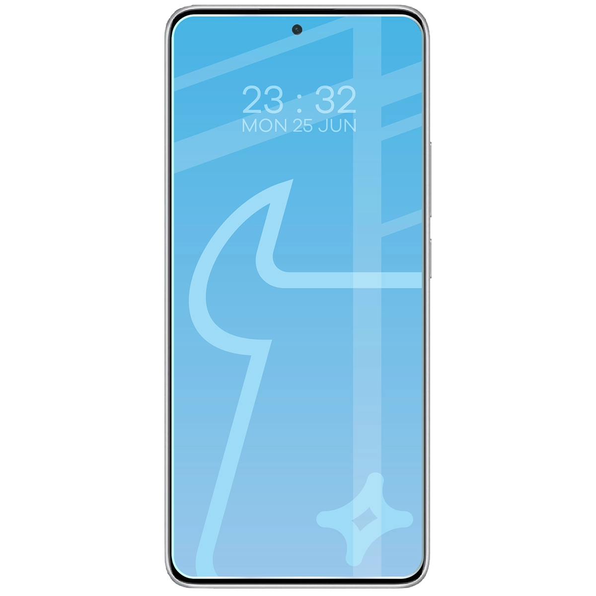 Telefon z nałożonym szkłem Bizon Glass Clear Duo do Xiaomi Redmi Note 14 4G / Xiaomi Redmi Note 14 5G / Xiaomi POCO M7 Pro 5G
