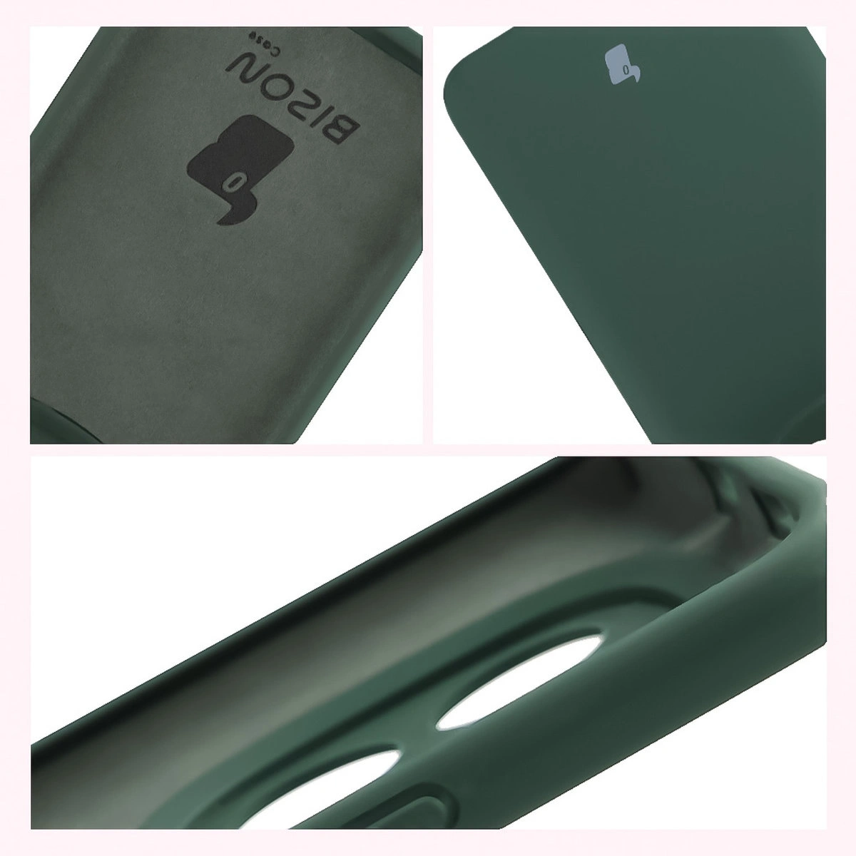 Konstrukcja etui Bizon Soft Case: zintegrowane osłony, podwyższone krawędzie i wyściółka z mikrofibry do Xiaomi Redmi Note 15 / Xiaomi POCO M8 5G