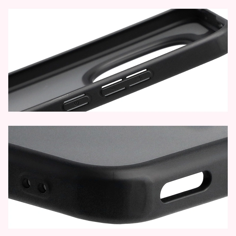 Wzmocnione narożniki i podwyższone ranty ekranu w etui Bizon Case Angelo do Xiaomi Redmi Note 15 Pro Plus 5G / POCO M8 Pro 5G