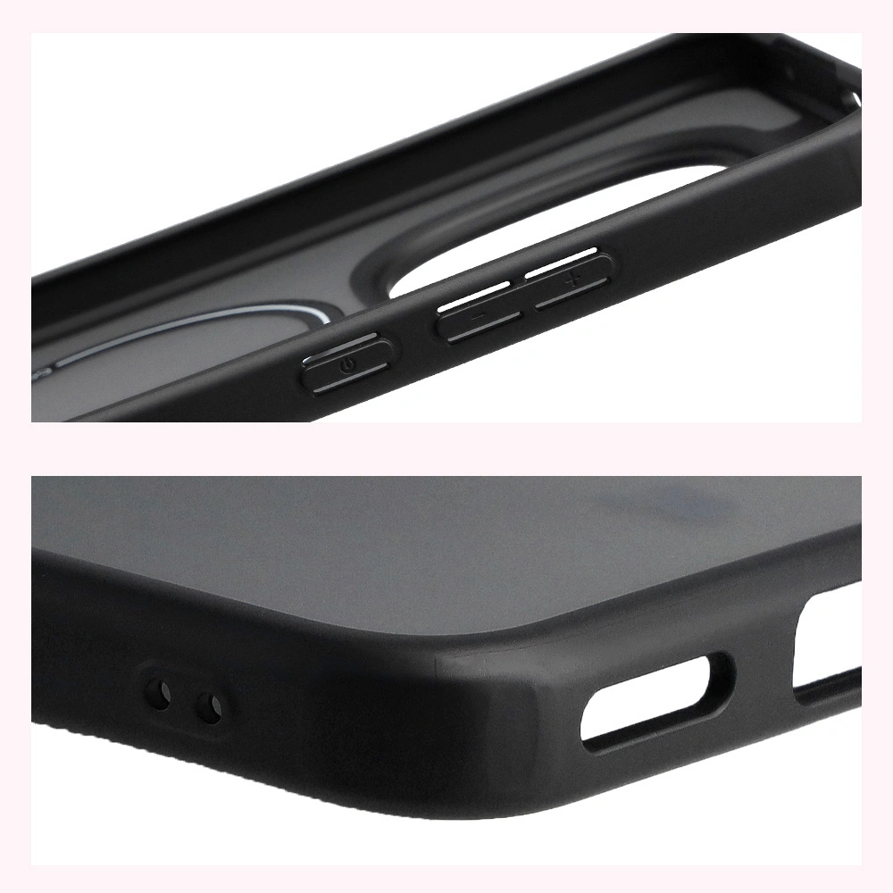 Wzmocnione narożniki i podwyższone ranty ekranu w etui Bizon Case MatteO do Xiaomi Redmi Note 15 Pro Plus 5G / Poco M8 Pro