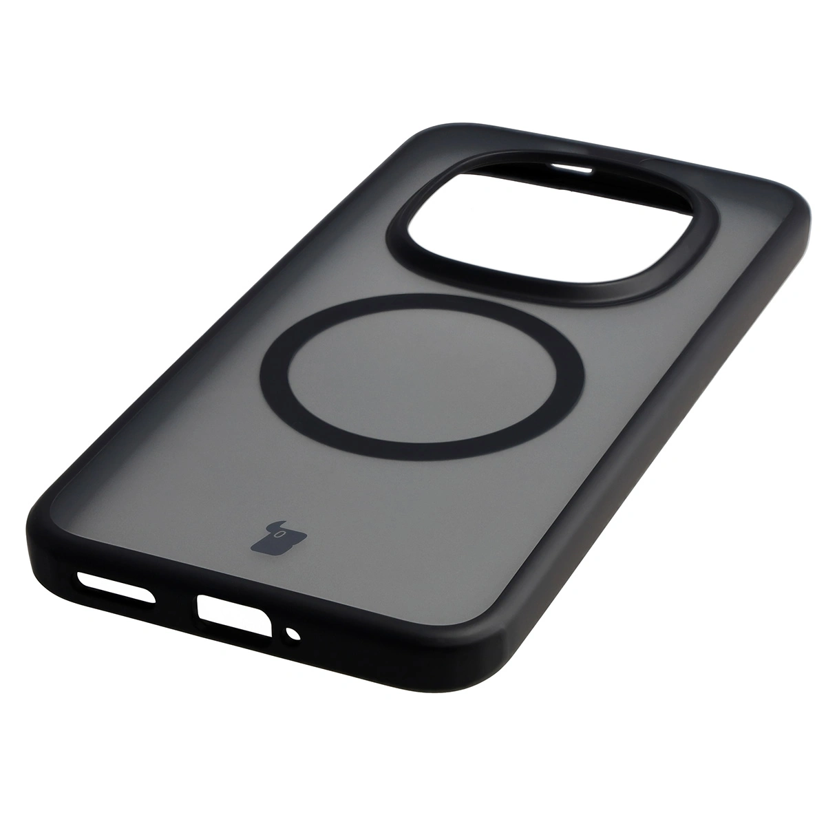 Zintegrowane przyciski, wycięcia i hybrydowy materiał w etui Bizon Case MatteO do Xiaomi Redmi Note 15 Pro Plus 5G / Poco M8 Pro