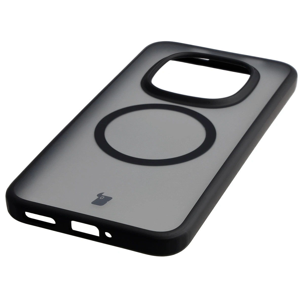 Zintegrowane przyciski, wycięcia i hybrydowy materiał w etui Bizon Case MatteO do Xiaomi Redmi Note 15 Pro 5G
