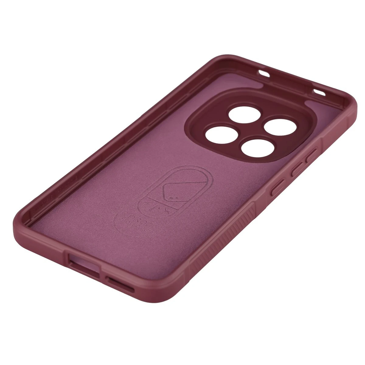 Precyzyjne wycięcia i kompatybilność z ładowaniem indukcyjnym w etui Bizon Case Tur do Xiaomi Redmi Note 15 Pro 4G