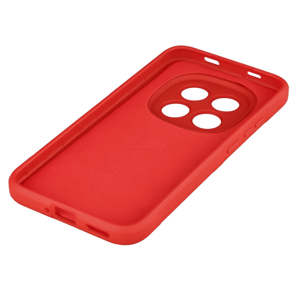 Precyzyjne wycięcia i kompatybilność z ładowaniem indukcyjnym w etui Bizon Case Tur do Xiaomi Redmi Note 15 Pro 5G
