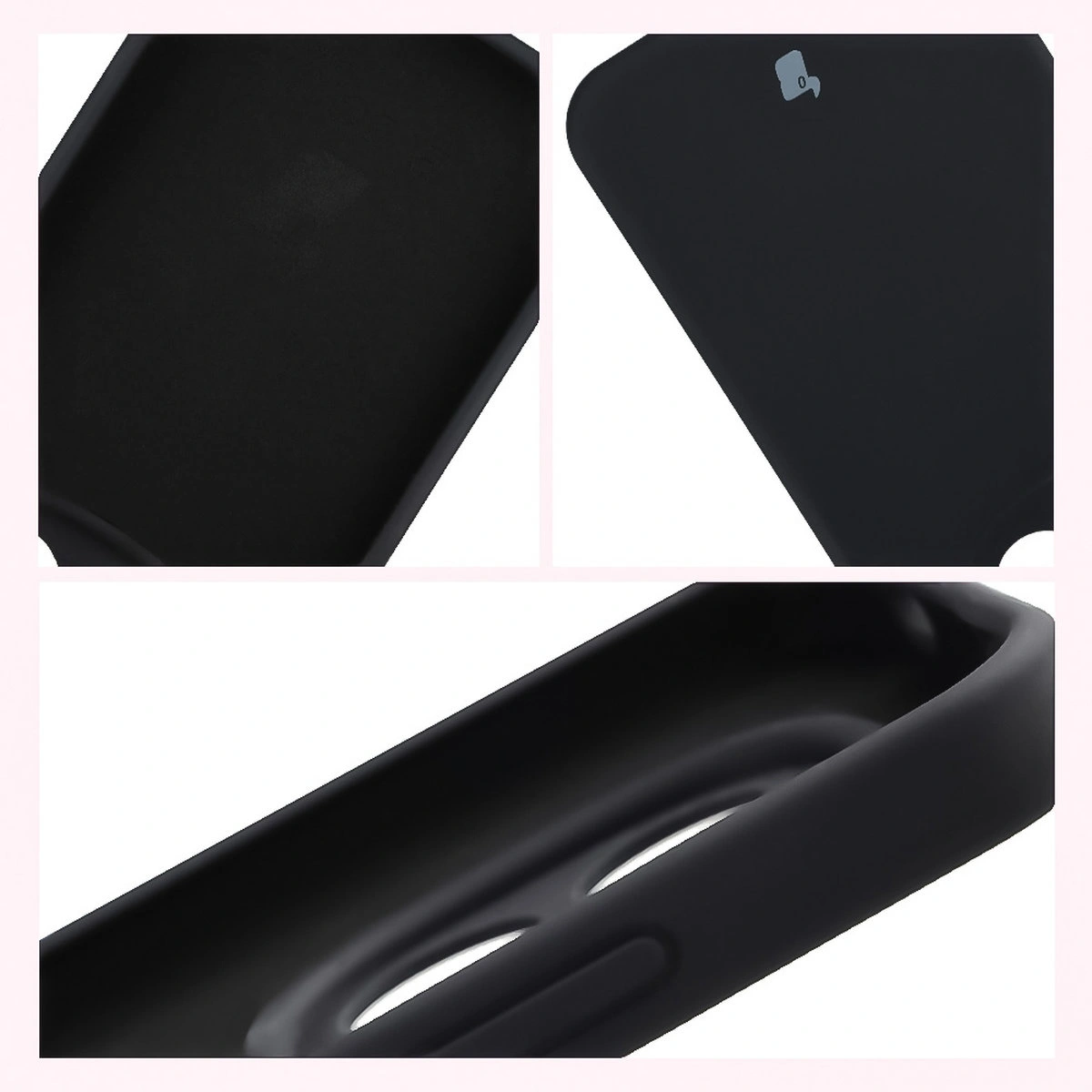 Konstrukcja etui Bizon Soft Case: zintegrowane osłony, podwyższone krawędzie i wyściółka z mikrofibry do Xiaomi Redmi Note 15 Pro 5G