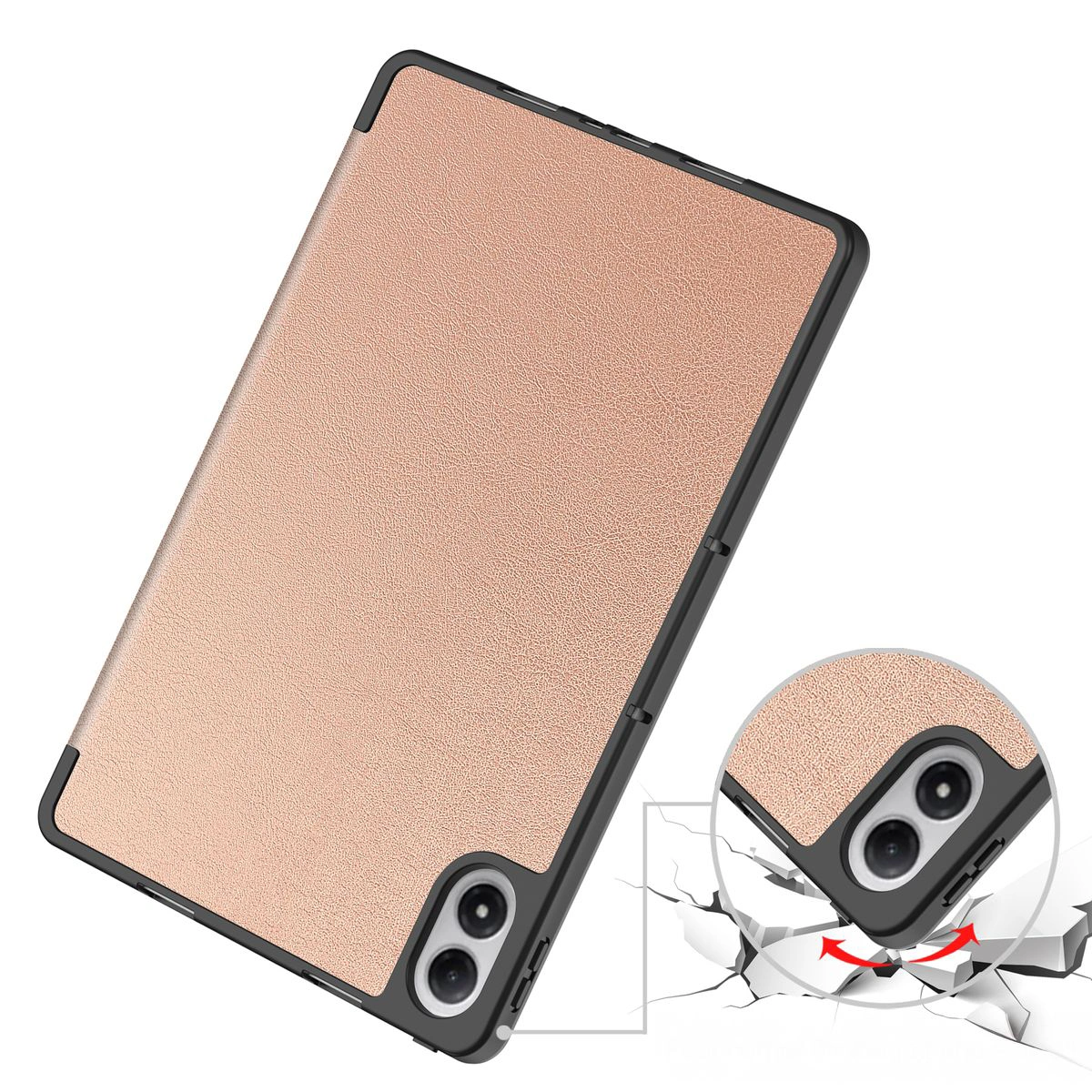 Przedstawienie wytrzymałych krawędzi etui do Xiaomi Redmi Pad 2 Pro