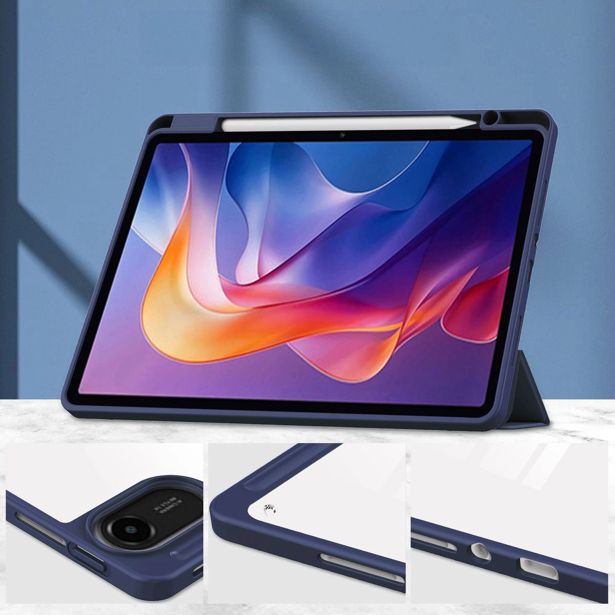Właściwości etui do tabletu Bizon Tab Clear Matt do Xiaomi Redmi Pad 2