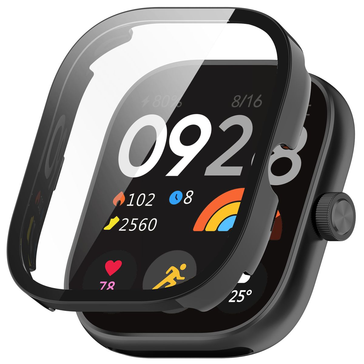 Etui Bizon Case Watch Adamo przedstawione od boku