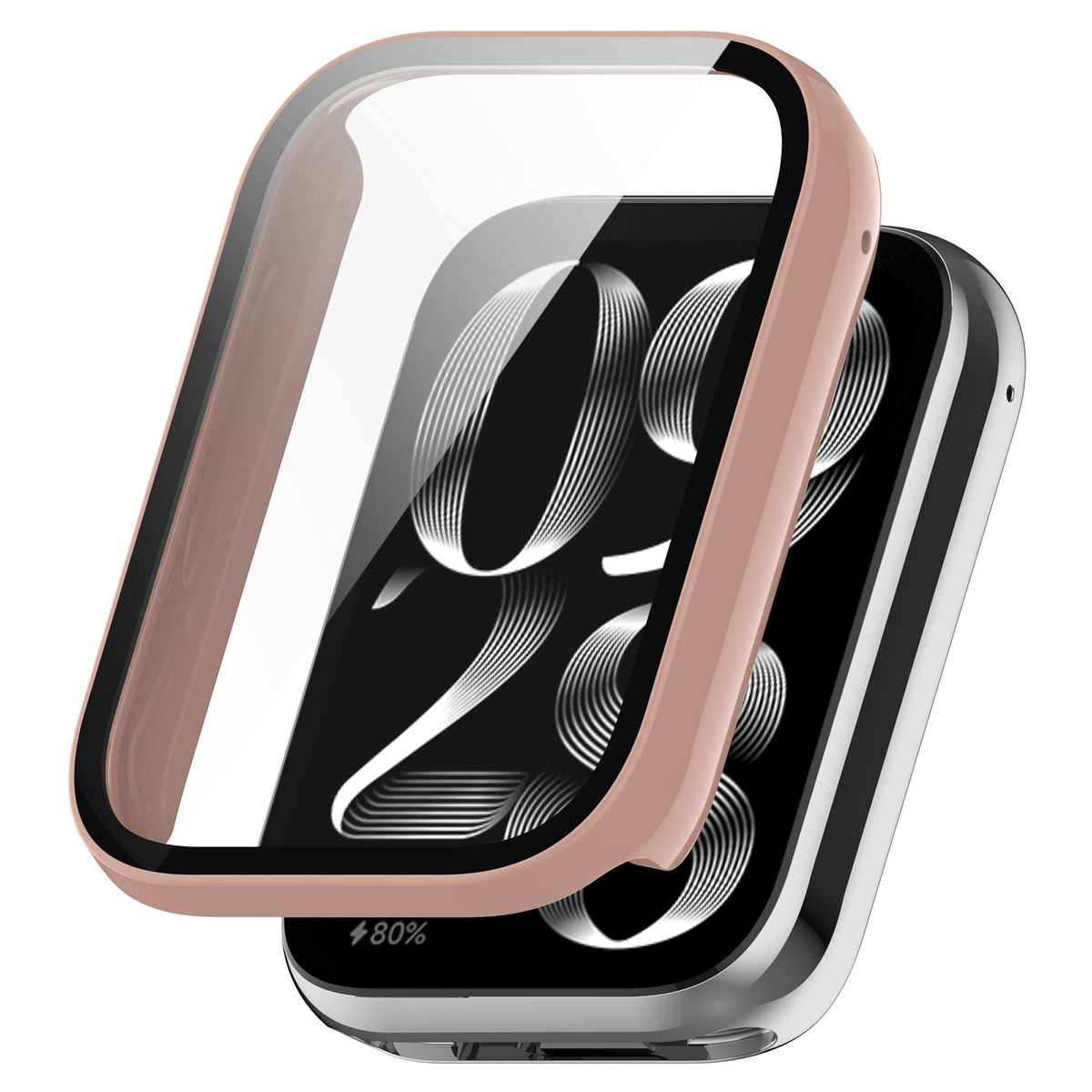 Etui Bizon Case Watch Adamo przedstawione od boku