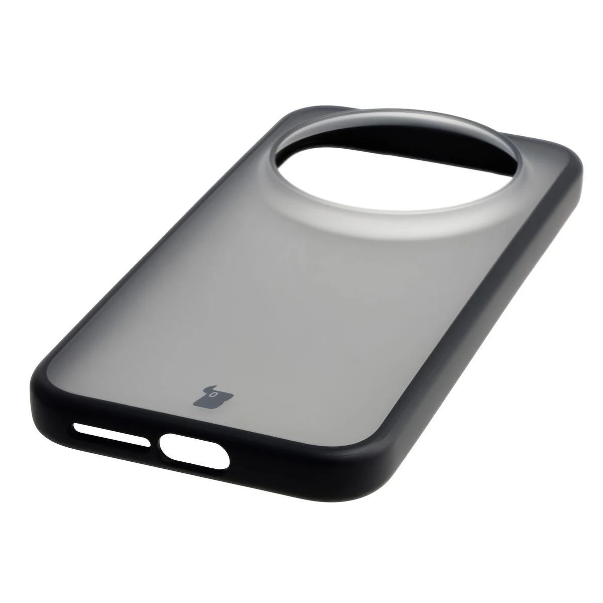 Zintegrowane przyciski, wycięcia i hybrydowy materiał w etui Bizon Case Angelo do Xiaomi 17 Ultra