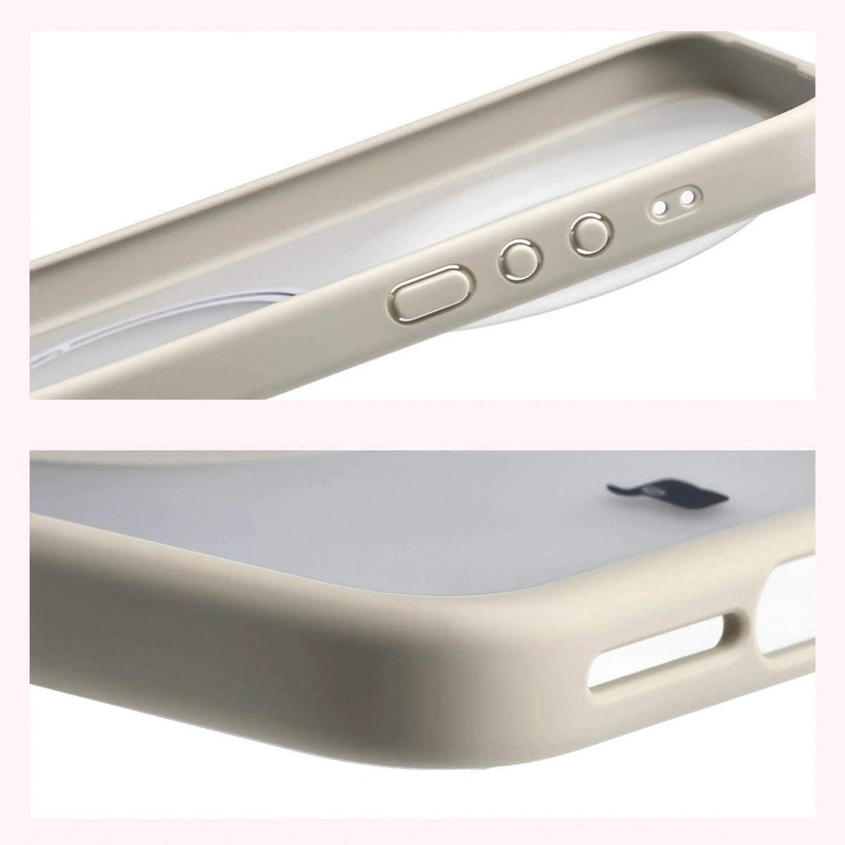 Wzmocnione narożniki i podwyższone ranty ekranu w etui Bizon Case MatteO do Xiaomi 17 Ultra