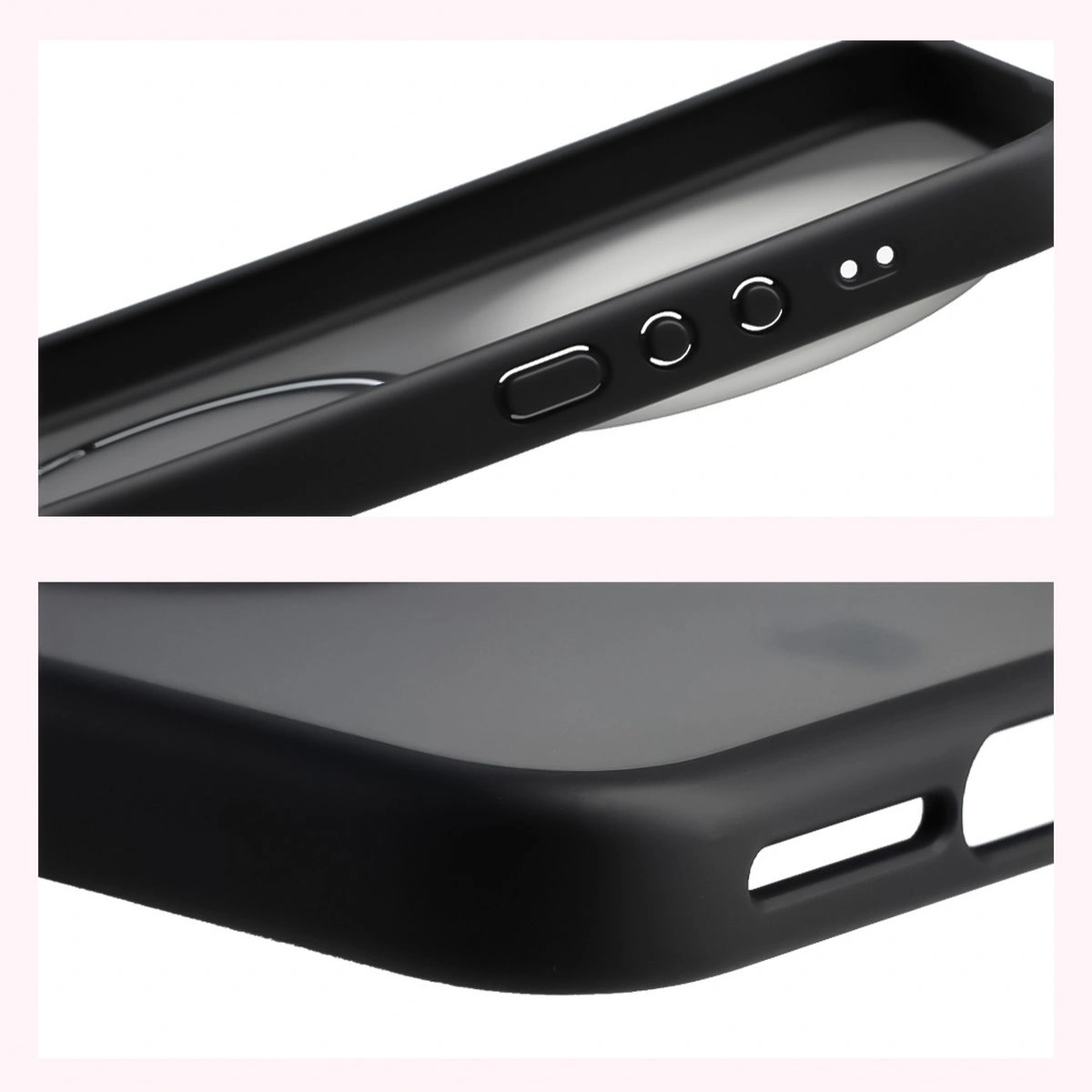 Wzmocnione narożniki i podwyższone ranty ekranu w etui Bizon Case MatteO do Xiaomi 17 Ultra