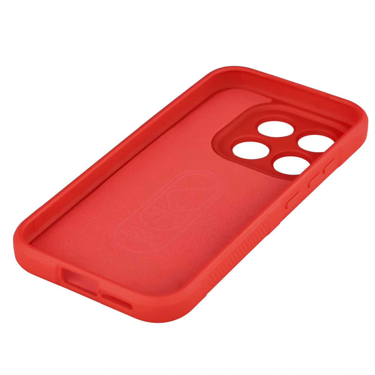 Precyzyjne wycięcia i kompatybilność z ładowaniem indukcyjnym w etui Bizon Case Tur do Xiaomi 17