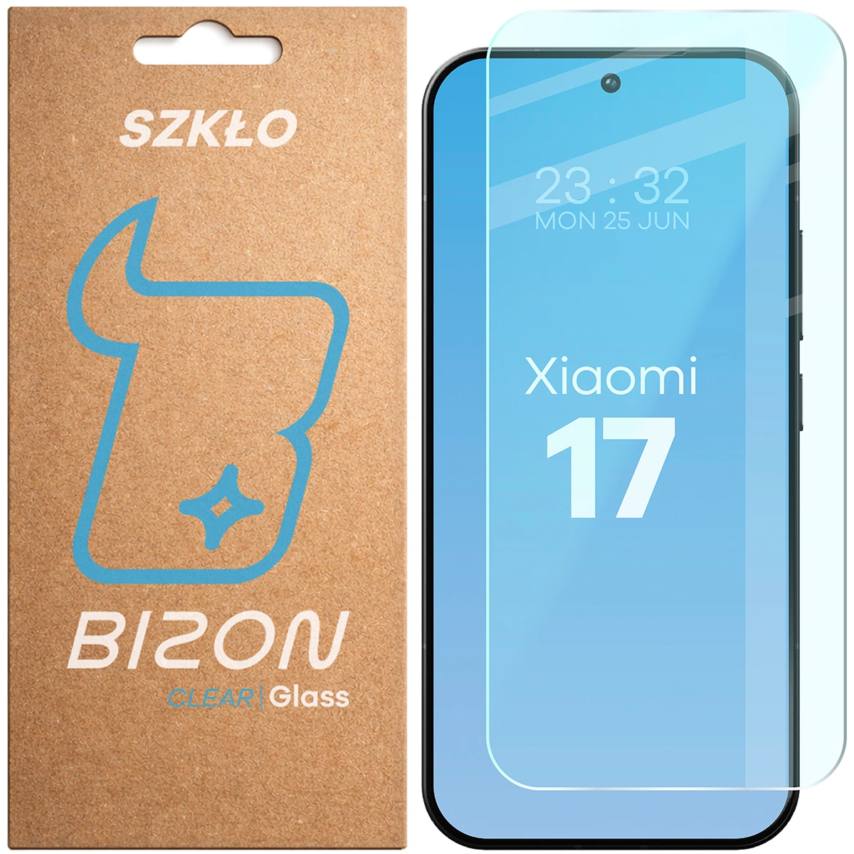 Szkło hartowane Bizon Glass Clear do Xiaomi 17