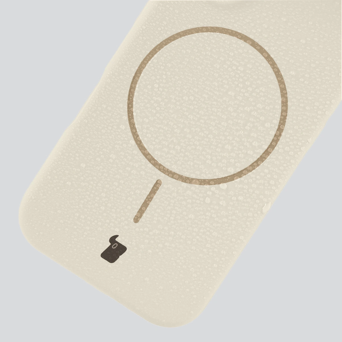 Zbliżenie na materiał Bizon Soft Case Magnetic do Xiaomi 17