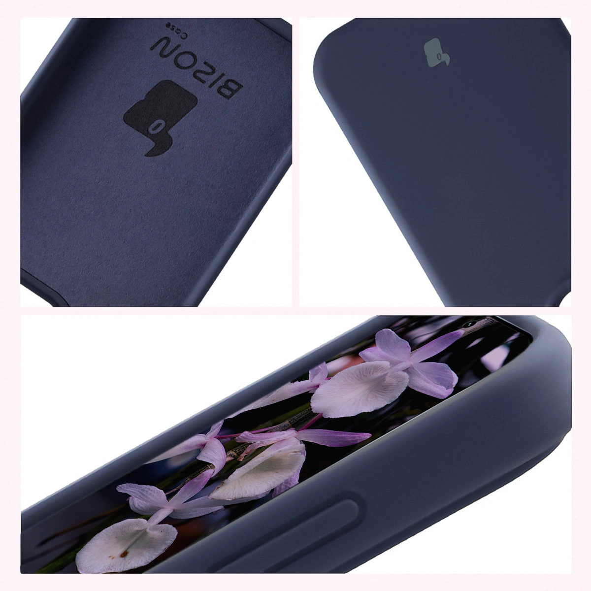 Konstrukcja etui Bizon Soft Case: zintegrowane osłony, podwyższone krawędzie i wyściółka z mikrofibry do Xiaomi 17