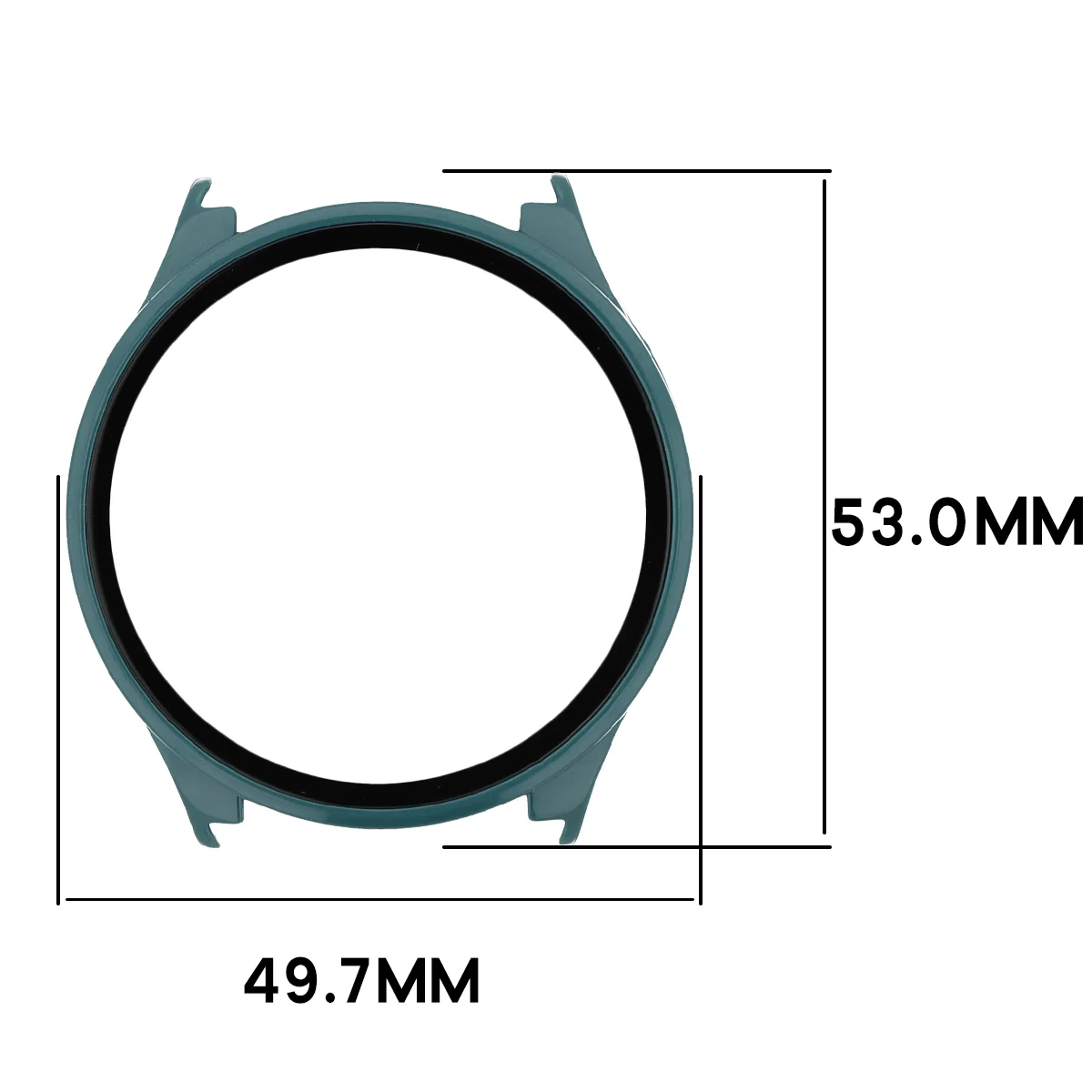 Wymiary etui Bizon Case Watch Adamo do Xiaomi Watch 5